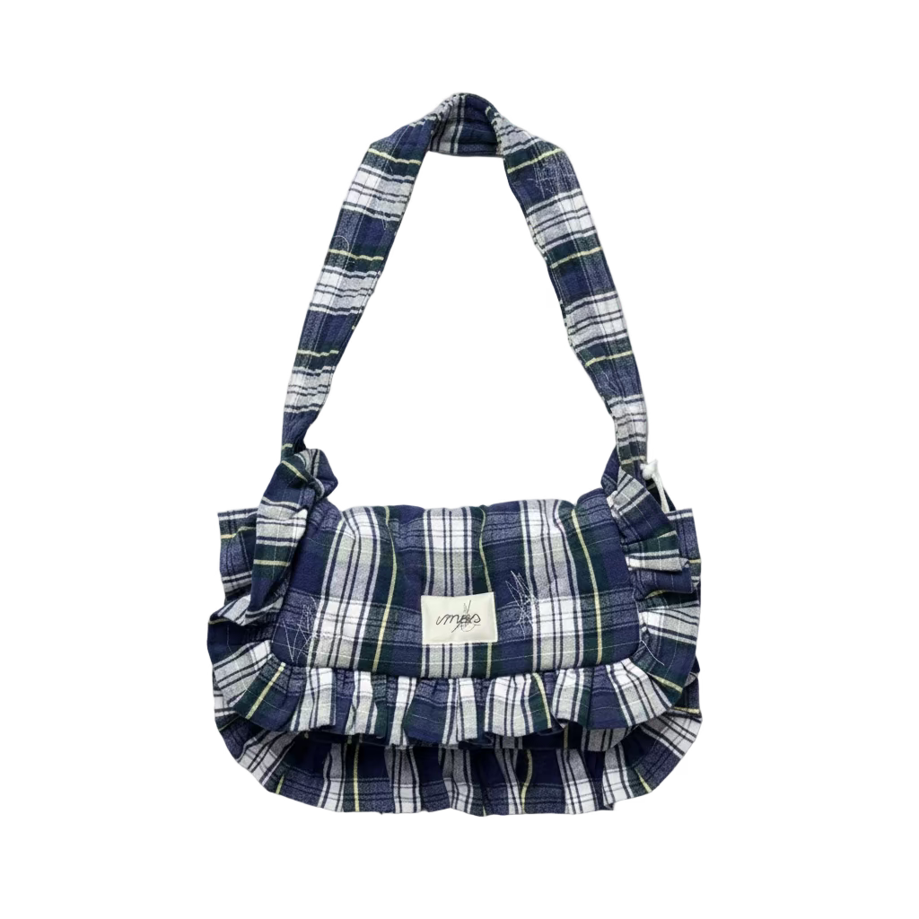 PETIT SAC A VOLANTS A CARREAUX REGLABLE