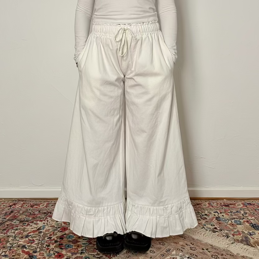 PANTALON PIERROT BLANC