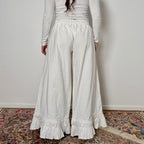 PANTALON PIERROT BLANC