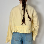 CHEMISIER PIERROT JAUNE