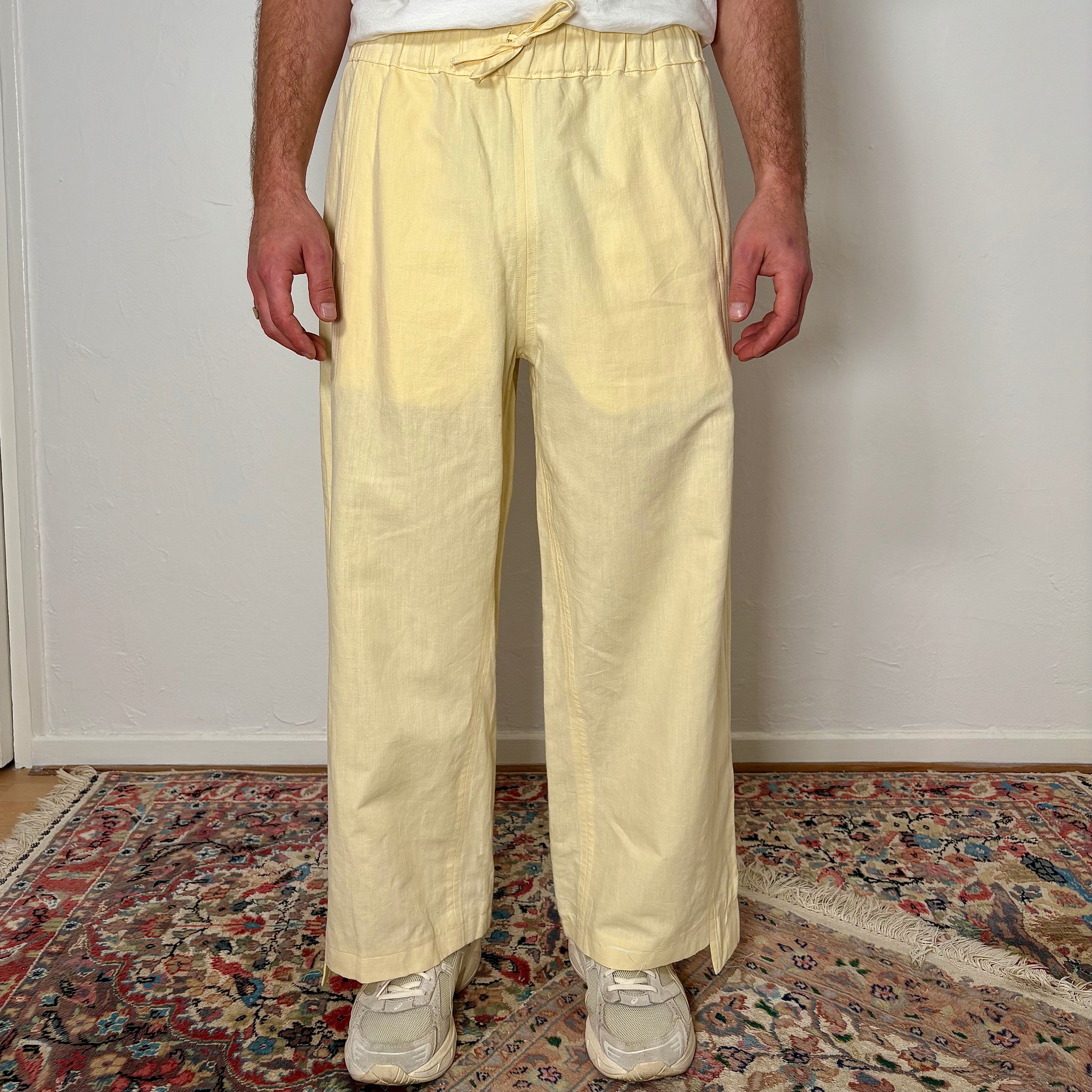 PANTALON HENRI JAUNE