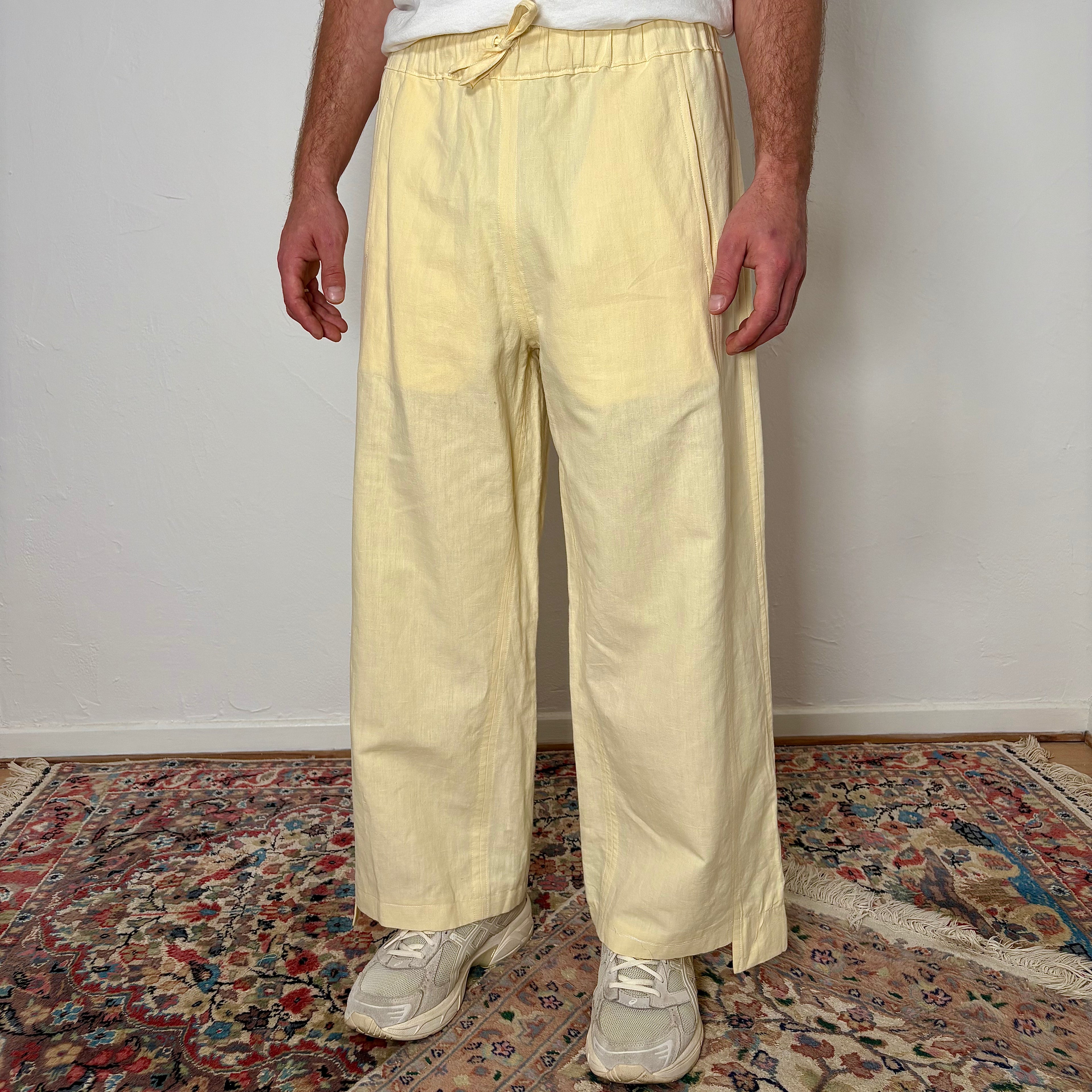 PANTALON HENRI JAUNE
