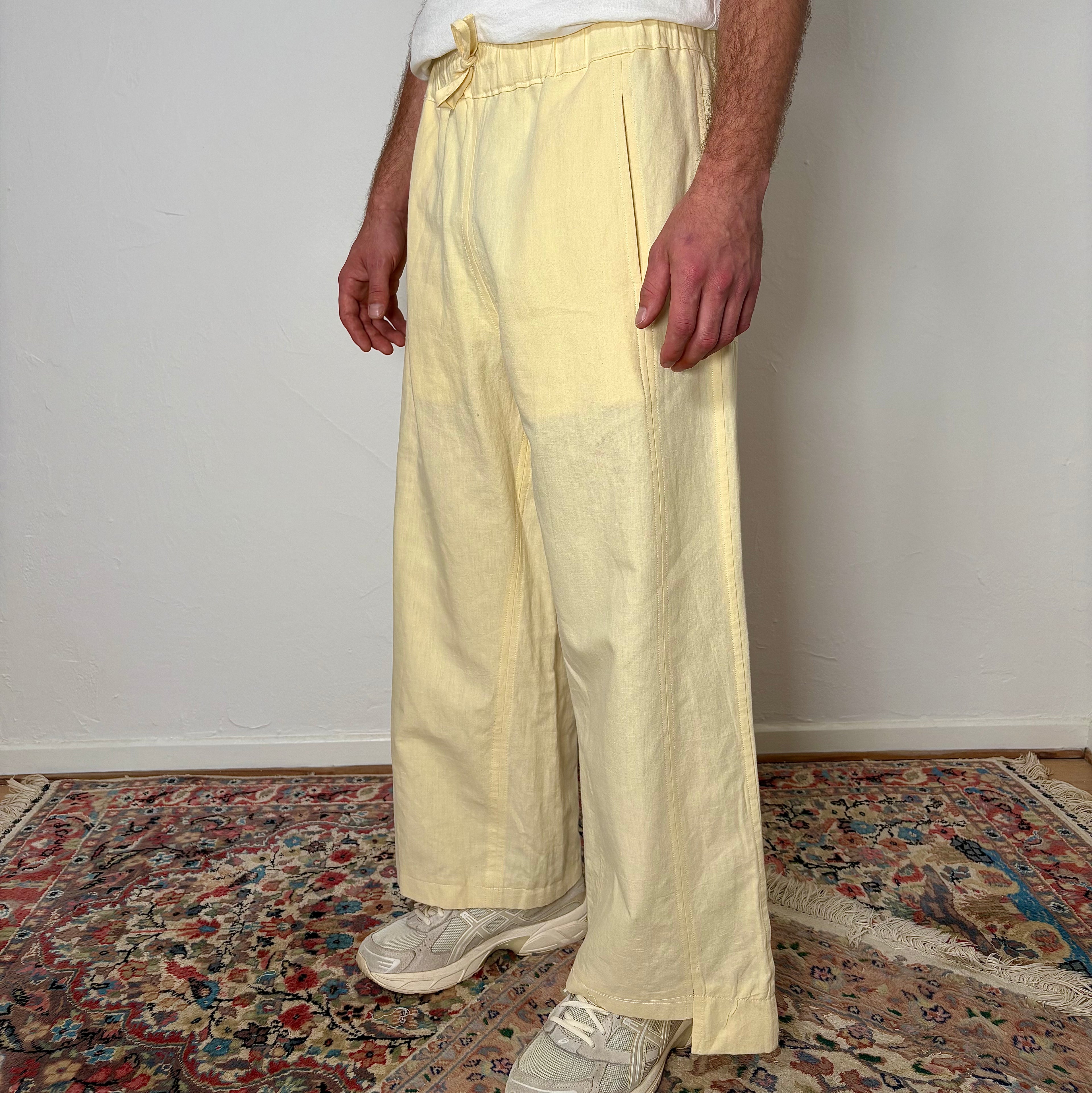PANTALON HENRI JAUNE