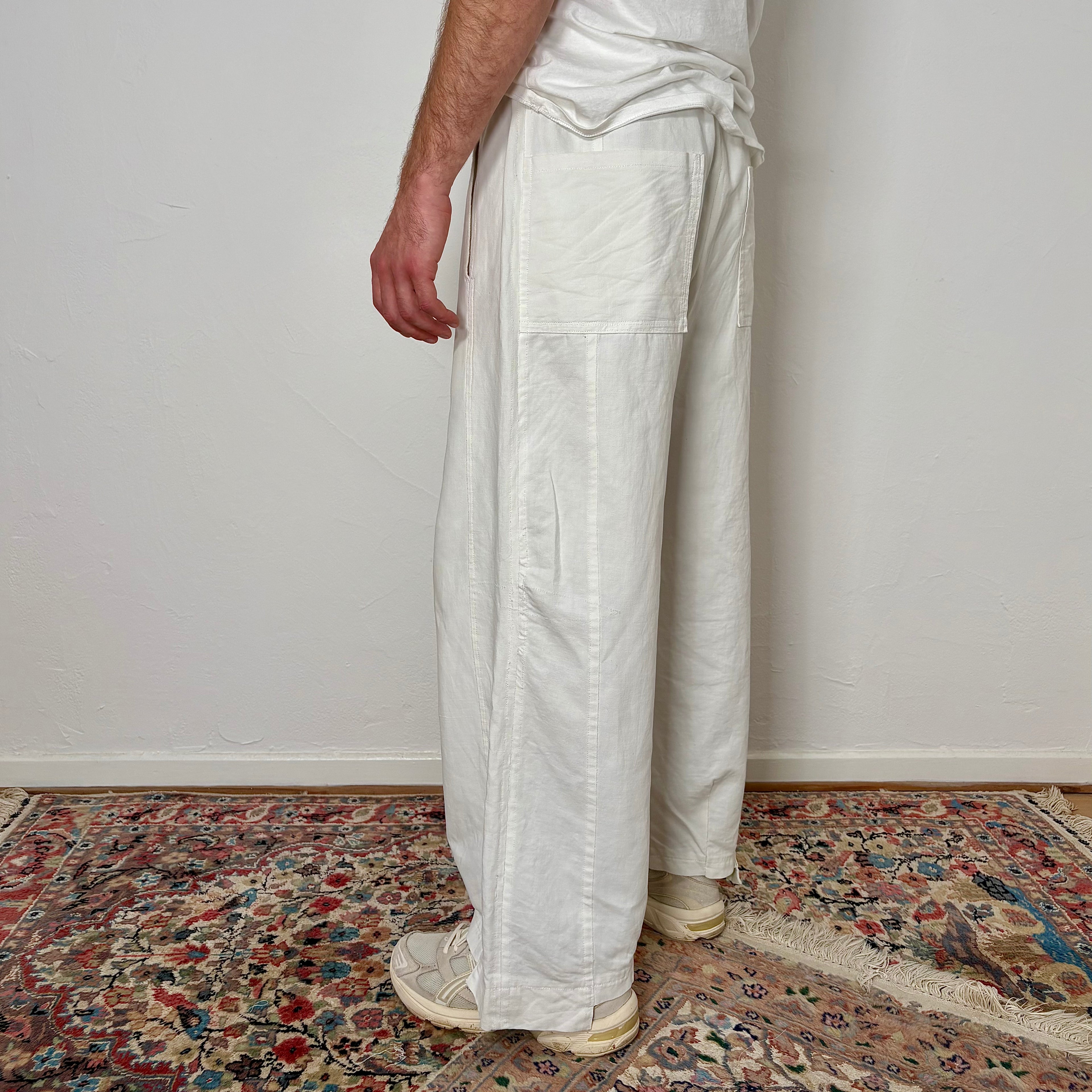 PANTALON HENRI BLANC