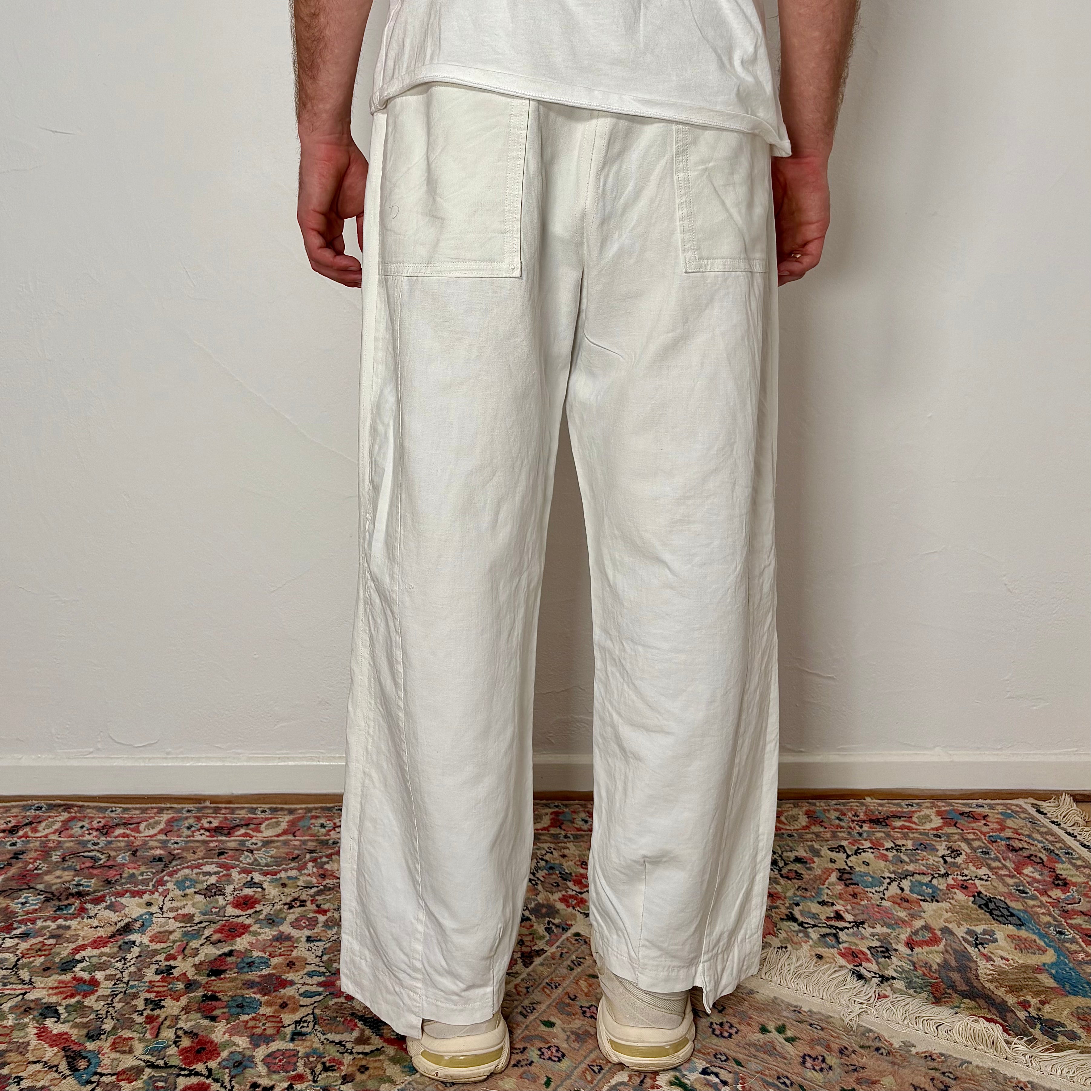 PANTALON HENRI BLANC